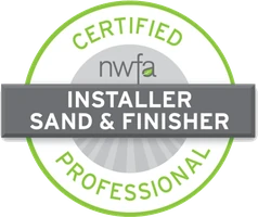 NWFA Certified Professional, Installer and Sand & Finisher